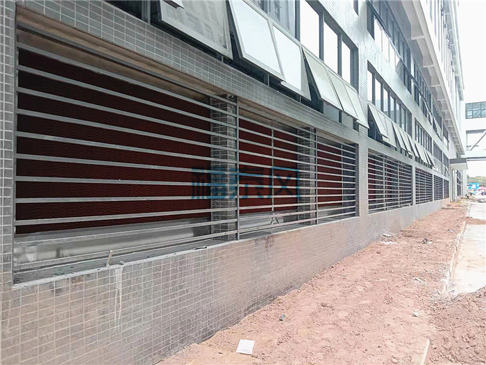 東莞水簾更換，濕簾窗舊更換新安裝