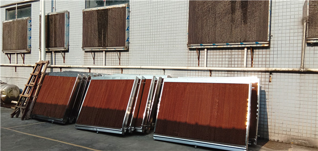 水簾紙、更換水簾塊